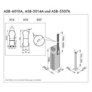 Sommer ASB-6010A (rechts schließend) 7686V001 - Adams Tore & Antriebe - Sommer, Wisniowski, Hörmann Vertragshändler