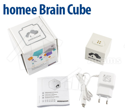 Hörmann homee Brain Cube Smart Home WLAN 4510463 - Adams Tore & Antriebe - Sommer, Wisniowski, Hörmann Vertragshändler