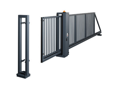 Wisniowski Industrie Schiebetore PI 130 6000x1450mm Füllung mit 25 x 25mm Profil