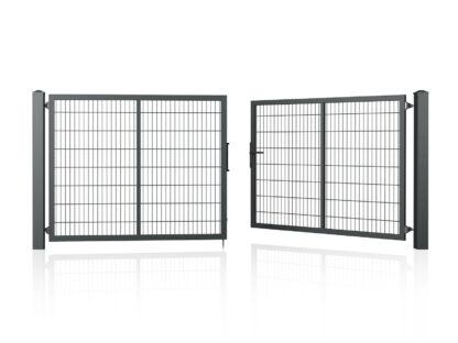 Wisniowski Zweiflügelige Industrietore Gardia 3000x1400mm Füllung VEGA 2D