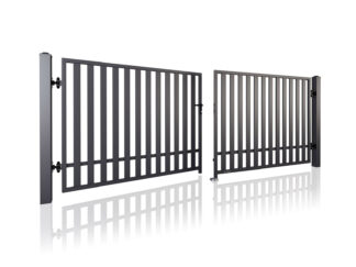Wisniowski Zweiflügeltore System Classic AW.10.72 - Größe 3000x1200 mm