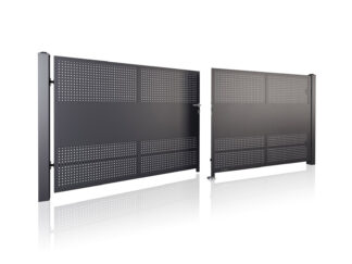 Wisniowski Zweiflügeltore System Modern AW.10.112 - Größe 3000x1200 mm