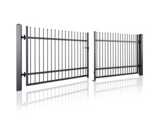 Wisniowski Zweiflügeltore System Style AW.10.23 - Größe 3000x1200 mm