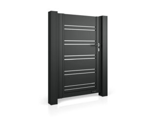 Wisniowski Aluminium Pforte System Modern AW.AL.104 - Größe 1000x1200 mm