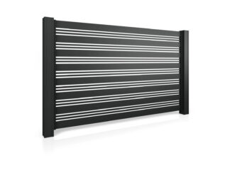 Wisniowski Aluminium Zaunfelder System Modern AW.AL.103 - Größe 2500x1200 mm